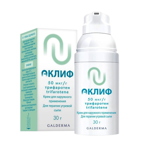 Аклиф крем для наружного применения 50мкг/г x 30г №1 фото в интернет-аптеке "Фармсервис"