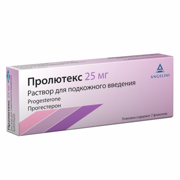 Пролютекс раствор для подкожного введения 25мг x 1.112мл №7 фото в интернет-аптеке "Фармсервис"