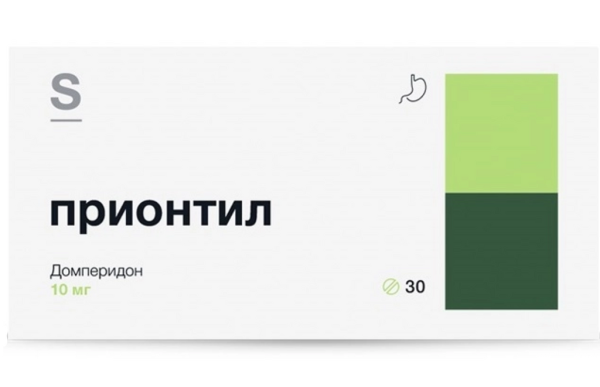 Прионтил таблетки, покрытые плёночной оболочкой 10мг №30 фото в интернет-аптеке "Фармсервис"