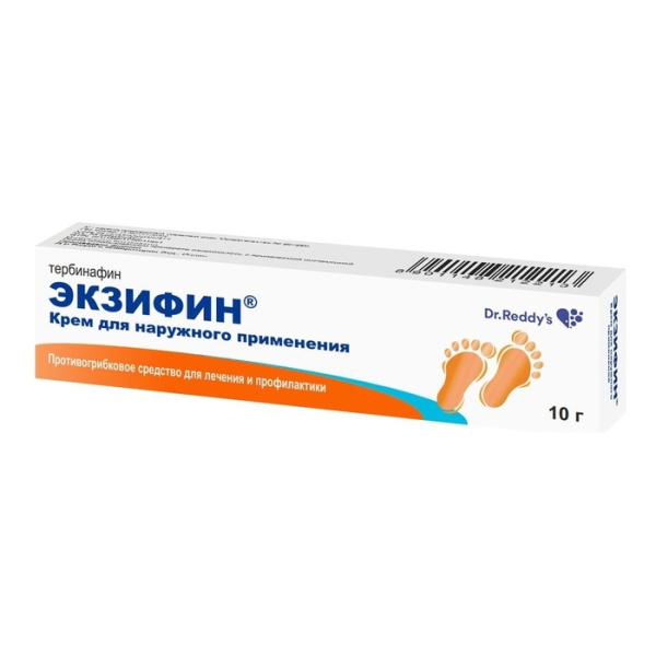 Экзифин крем для наружного применения 1% x 10г №1 фото в интернет-аптеке "Фармсервис"