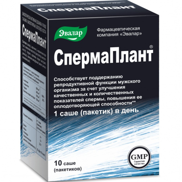Спермаплант саше 3,5г №10 фото в интернет-аптеке "Фармсервис"