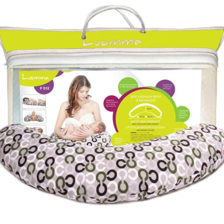 Подушка для беременных и кормящих женщин 170х38 F-512 детальное фото в интернет-аптеке "Фармсервис"