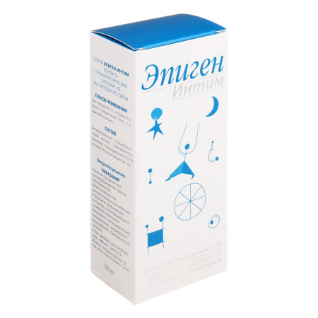 Эпиген интим фл.(спрей) 0,1% 60мл детальное фото в интернет-аптеке "Фармсервис"