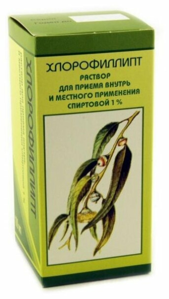 Хлорофиллипт раствор для приёма внутрь и местного применения [спиртовой] 50мл №1 фото в интернет-аптеке "Фармсервис"