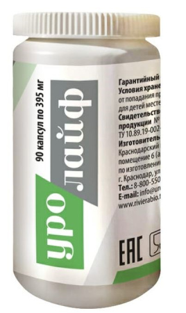 Уролайф капсулы №90 детальное фото в интернет-аптеке "Фармсервис"