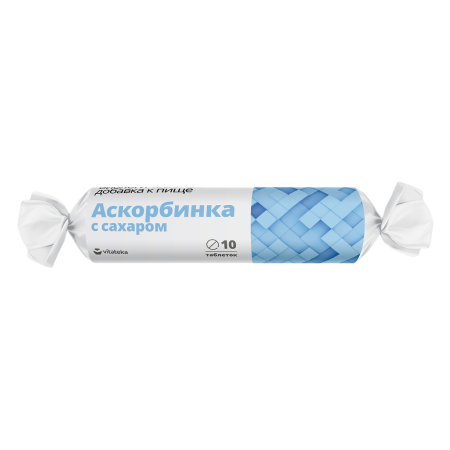 АСКОРБИНКА N10 табл жеват Витатека детальное фото в интернет-аптеке "Фармсервис"