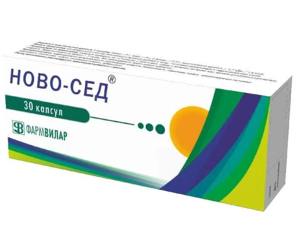 Ново-Сед 30 капсул фото в интернет-аптеке "Фармсервис"