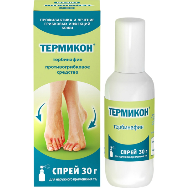 Термикон спрей для наружного применения 1% x 30г №1 фото в интернет-аптеке "Фармсервис"