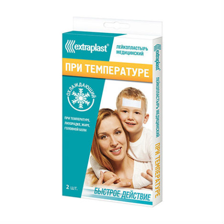 Лейкопластырь EXTRAPLAST при температуре №2 детальное фото в интернет-аптеке "Фармсервис"