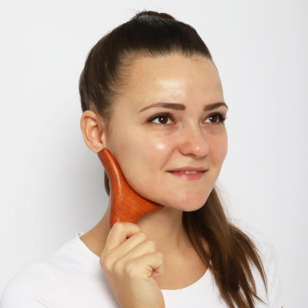 Массажер Гуаша деревянный детальное фото в интернет-аптеке "Фармсервис"