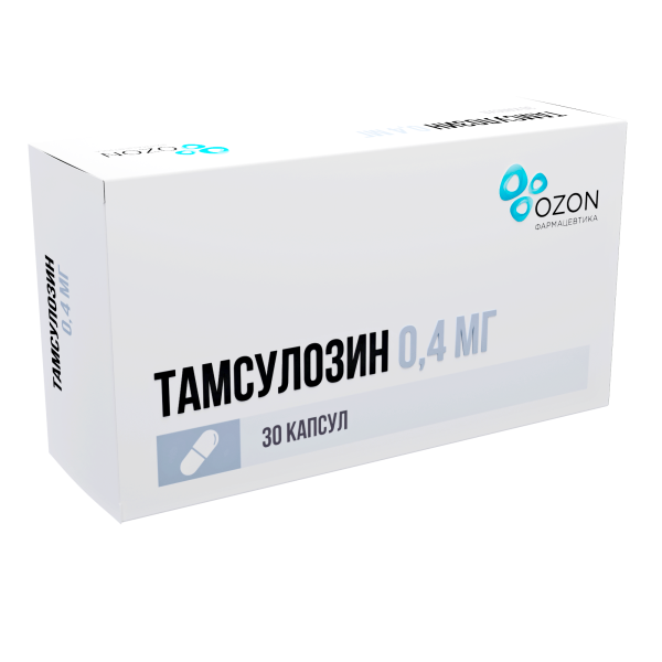 Тамсулозин капсулы с пролонгированным высвобождением 400мкг №30 фото в интернет-аптеке "Фармсервис"