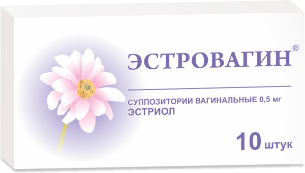 Эстровагин суппозитории вагинальные 500мкг №10 фото в интернет-аптеке "Фармсервис"
