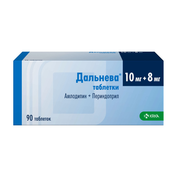 Дальнева таблетки 10мг+8мг №90 фото в интернет-аптеке "Фармсервис" Дальнева таблетки 10мг+8мг №90 фото в интернет-аптеке "Фармсервис"