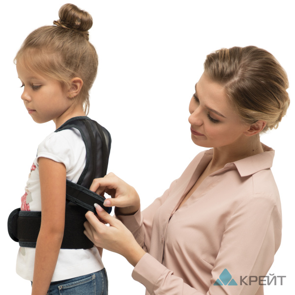 Корректор осанки (реклинатор) Крейт E-11 детский 2 ребра жесткости фото в интернет-аптеке "Фармсервис"