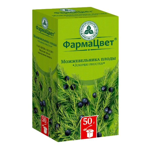 Можжевельника плоды плоды цельные 50г №1 фото в интернет-аптеке "Фармсервис"