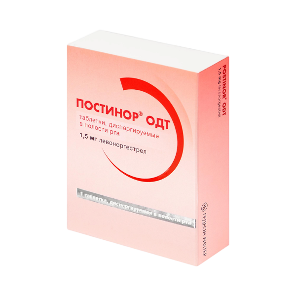 Постинор ОДТ таблетки, диспергируемые в полости рта 1.5мг №1 фото в интернет-аптеке "Фармсервис" Постинор ОДТ таблетки, диспергируемые в полости рта 1.5мг №1 фото в интернет-аптеке "Фармсервис"