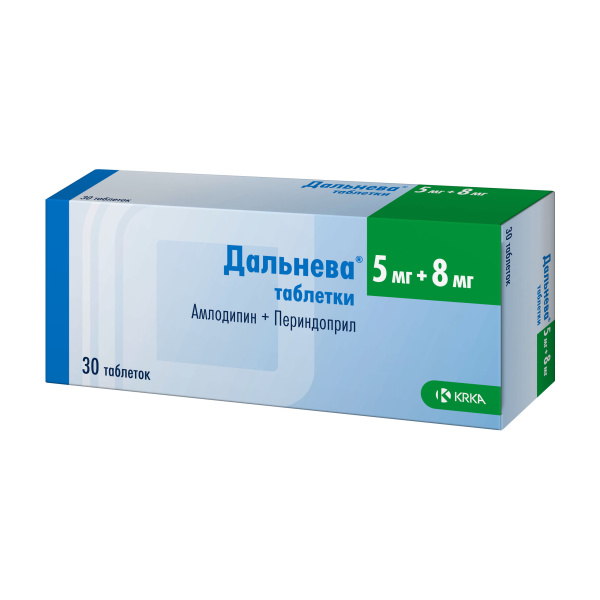 Дальнева таблетки 5мг+8мг №30 фото в интернет-аптеке "Фармсервис" Дальнева таблетки 5мг+8мг №30 фото в интернет-аптеке "Фармсервис"