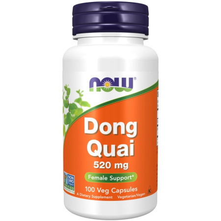 NOW DONG QUAI / ДУДНИК КИТАЙСКИЙ 520 МГ 100 КАПСУЛ N100 капс  детальное фото в интернет-аптеке "Фармсервис"