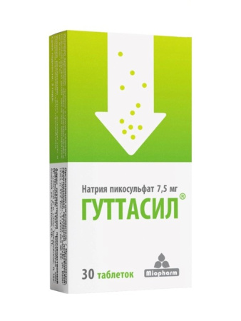 Гуттасил таблетки 7,5мг №30 детальное фото в интернет-аптеке "Фармсервис"
