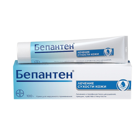 Бепантен крем для наружного применения 5% x 100г №1 детальное фото в интернет-аптеке "Фармсервис"
