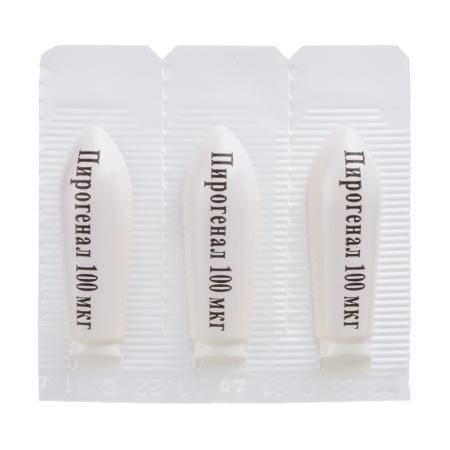 Пирогенал суппозитории ректальные  №3+3+3+3 детальное фото в интернет-аптеке "Фармсервис" Пирогенал суппозитории ректальные  №3+3+3+3 детальное фото в интернет-аптеке "Фармсервис"