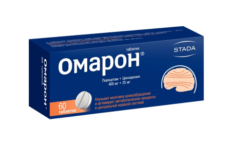 Омарон таблетки 400мг+25мг №60 детальное фото в интернет-аптеке "Фармсервис"