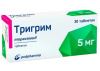 Тригрим таблетки 5мг №30 детальное фото в интернет-аптеке "Фармсервис"