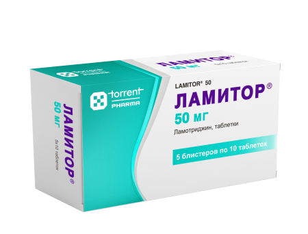 Ламитор таблетки 50мг №50 детальное фото в интернет-аптеке "Фармсервис"