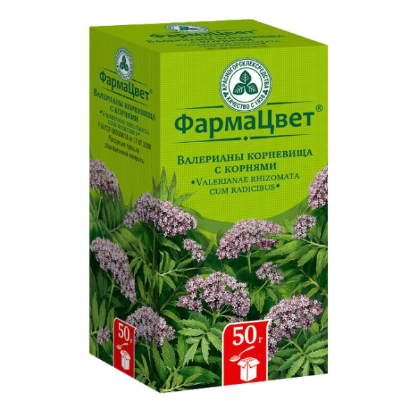Валерианы корневища с корнями корневища и корни измельченные 50г №1 фото в интернет-аптеке "Фармсервис"