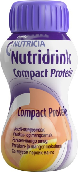 Смесь питательная Nutridrink Compact Protein персик/манго  (Нутриция)  для энтерального питания 125мл №4 фото в интернет-аптеке "Фармсервис"