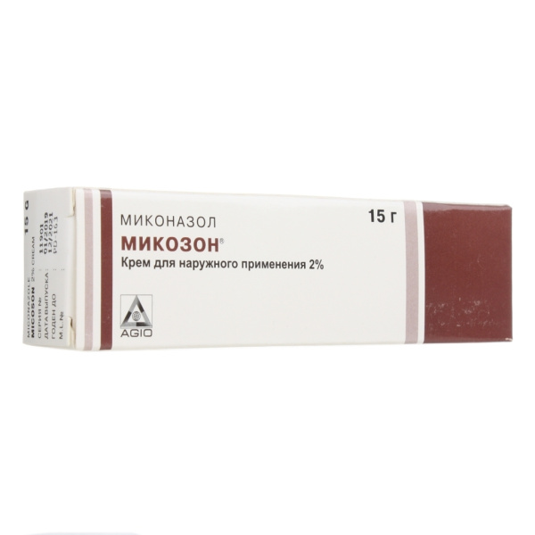 Микозон крем для наружного применения 2% x 15г №1 фото в интернет-аптеке "Фармсервис"