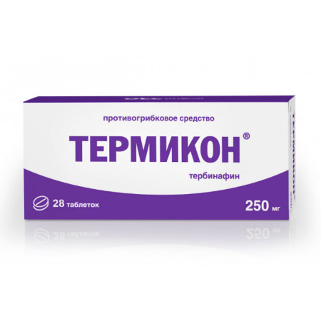 Термикон таблетки 250мг №28 детальное фото в интернет-аптеке "Фармсервис"