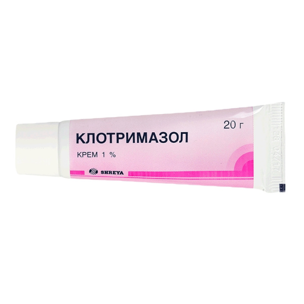 Клотримазол крем 1% x 20г №1 фото в интернет-аптеке "Фармсервис"