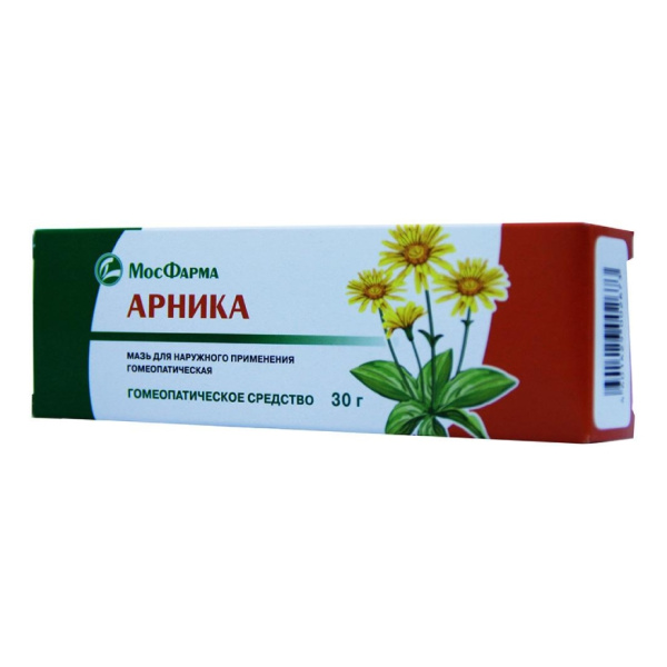 Арника мазь для наружного применения гомеопатическая 30г №1 фото в интернет-аптеке "Фармсервис" Арника мазь для наружного применения гомеопатическая 30г №1 фото в интернет-аптеке "Фармсервис"