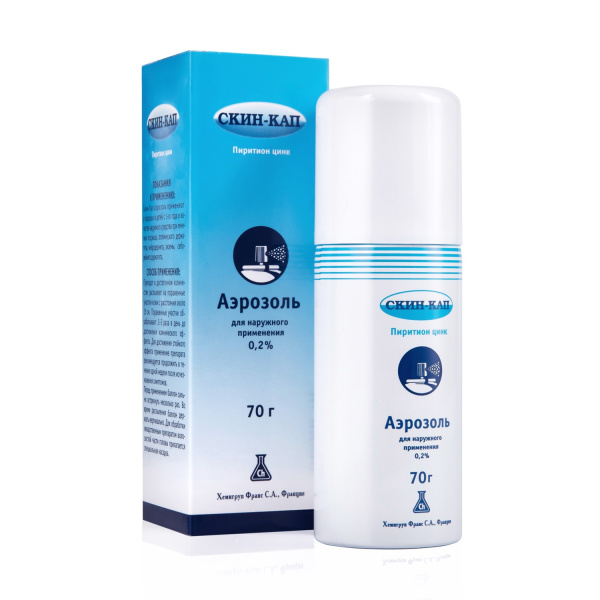 Скин-кап (аэрозоль для наружного применения) 0,2% 70г фото в интернет-аптеке "Фармсервис"