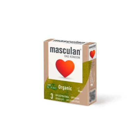 Презерватив MASCULAN ORGANIC №3 детальное фото в интернет-аптеке "Фармсервис"