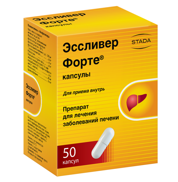 Эссливер форте капсулы  №50 фото в интернет-аптеке "Фармсервис" Эссливер форте капсулы  №50 фото в интернет-аптеке "Фармсервис"