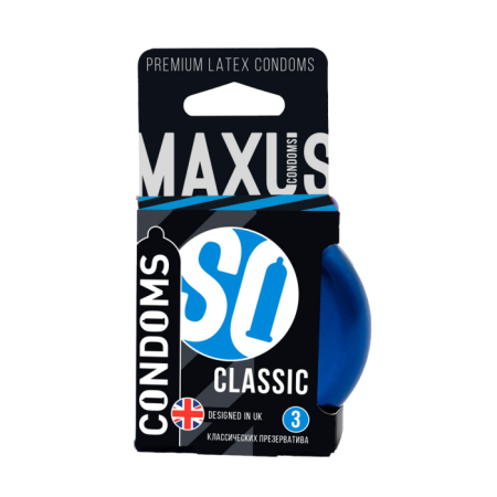 Презерватив MAXUS Classic (классические) №3 детальное фото в интернет-аптеке "Фармсервис"
