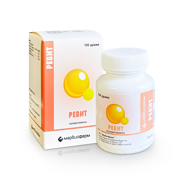 Ревит драже  №100 фото в интернет-аптеке "Фармсервис"