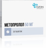 Метопролол таблетки 50мг №30 детальное фото в интернет-аптеке "Фармсервис"