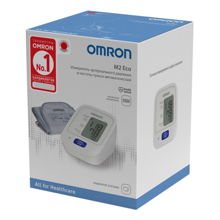 Тонометр OMRON M2 Eco RU автоматический детальное фото в интернет-аптеке "Фармсервис"