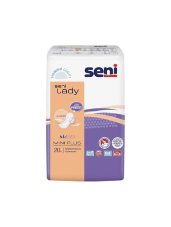 Прокладки урологические SENI LADY Mini Plus №20 детальное фото в интернет-аптеке "Фармсервис"