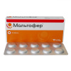 Мальтофер таблетки жевательные 100мг №30 детальное фото в интернет-аптеке "Фармсервис"