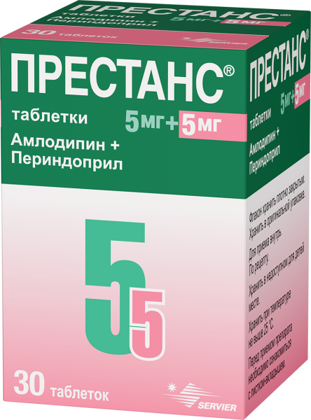 Престанс таблетки 5мг+5мг №30 фото в интернет-аптеке "Фармсервис" Престанс таблетки 5мг+5мг №30 фото в интернет-аптеке "Фармсервис"