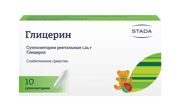 Глицерин суппозитории ректальные 1.24г №10 фото в интернет-аптеке "Фармсервис"