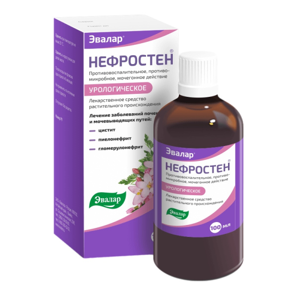 НЕФРОСТЕН раствор для приёма внутрь 0.6г/100г+0.6г/100г+0.6г/100г x 100мл №1 фото в интернет-аптеке "Фармсервис" НЕФРОСТЕН раствор для приёма внутрь 0.6г/100г+0.6г/100г+0.6г/100г x 100мл №1 фото в интернет-аптеке "Фармсервис"