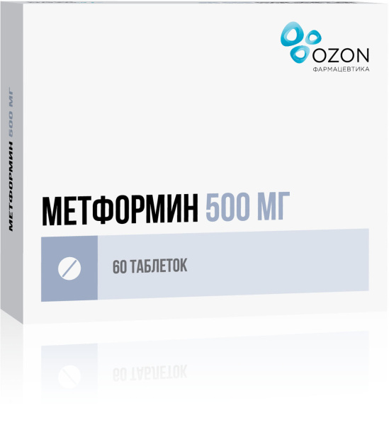 Метформин таблетки 500мг №60 фото в интернет-аптеке "Фармсервис" Метформин таблетки 500мг №60 фото в интернет-аптеке "Фармсервис"