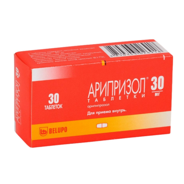Арипризол таблетки 30мг №30 фото в интернет-аптеке "Фармсервис" Арипризол таблетки 30мг №30 фото в интернет-аптеке "Фармсервис"