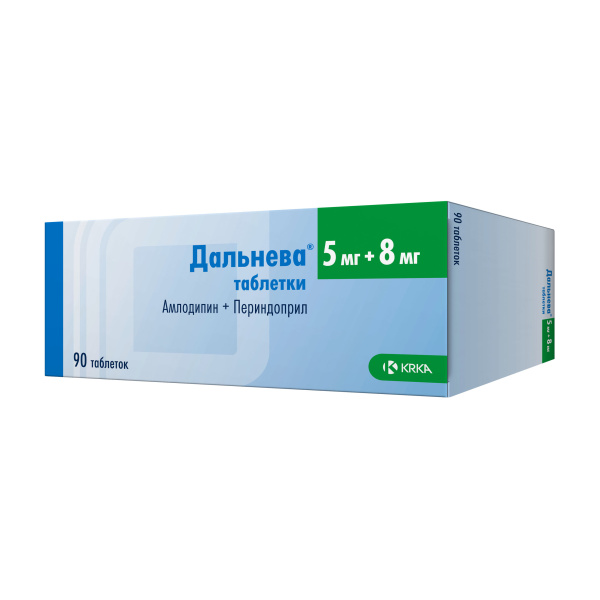 Дальнева таблетки 5мг+8мг №90 фото в интернет-аптеке "Фармсервис" Дальнева таблетки 5мг+8мг №90 фото в интернет-аптеке "Фармсервис"