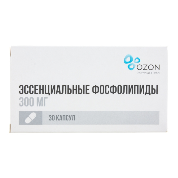 Эссенциальные фосфолипиды капсулы 300мг №30 фото в интернет-аптеке "Фармсервис"